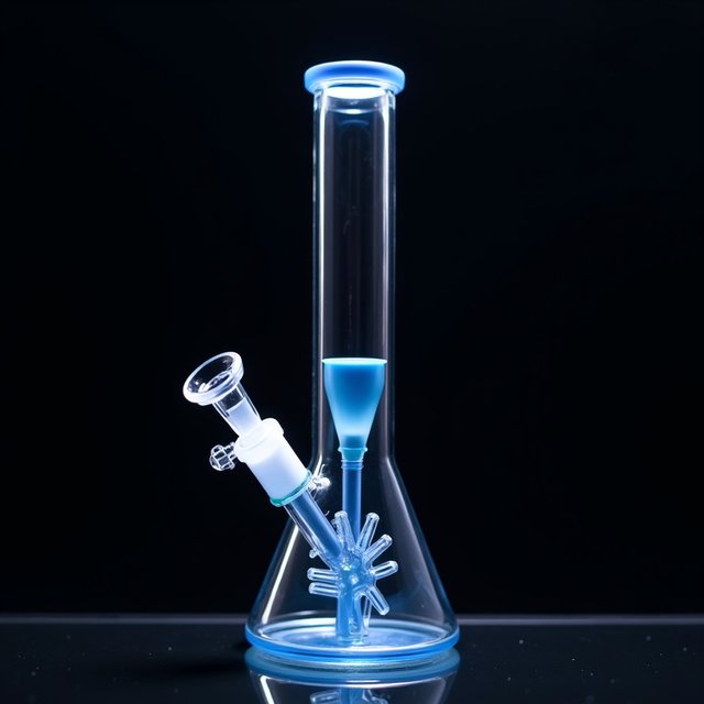 Straight Tube with Tree Perc